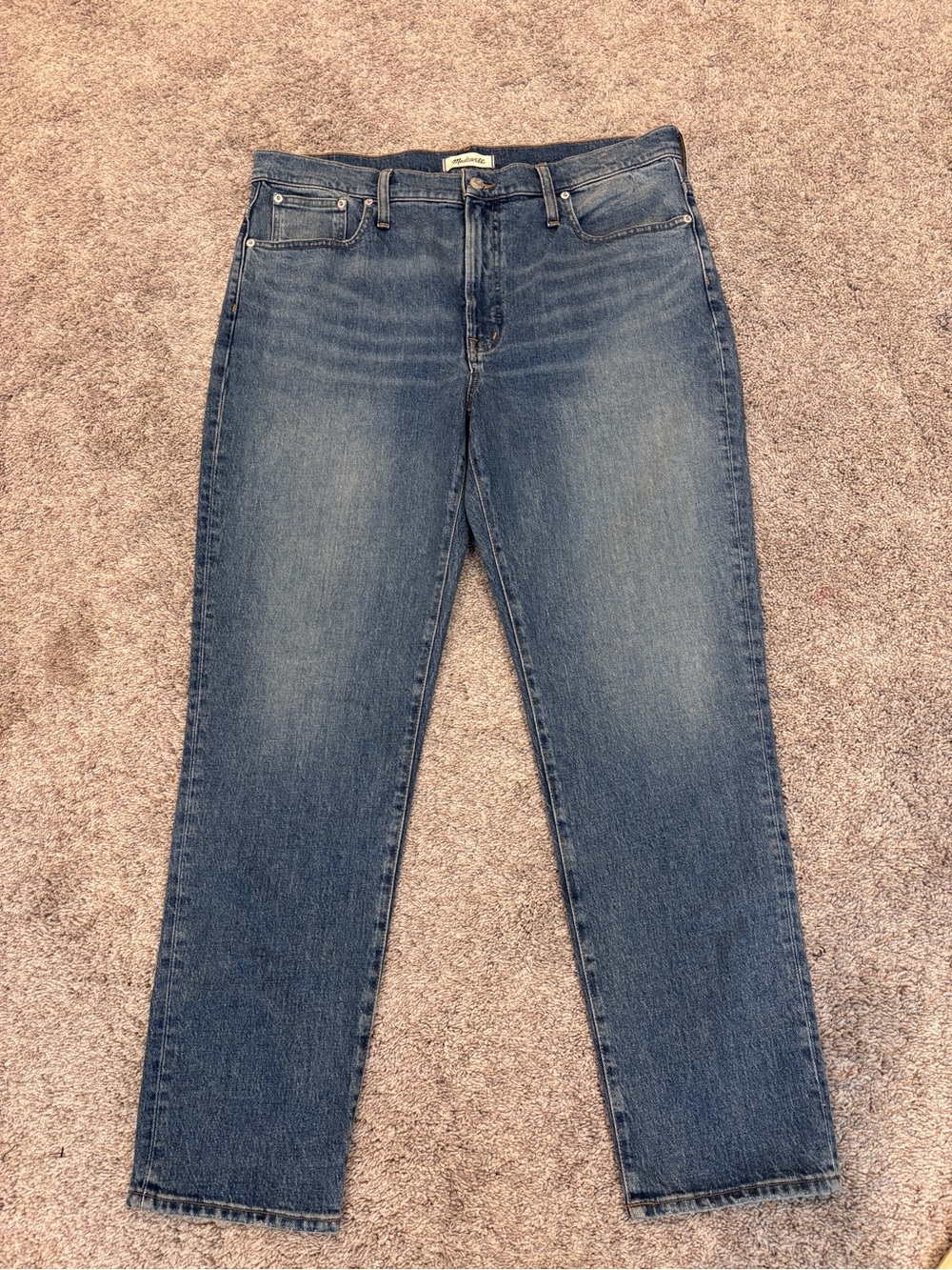 Madewell The Perfect Vintage Jean size 33 medium blue